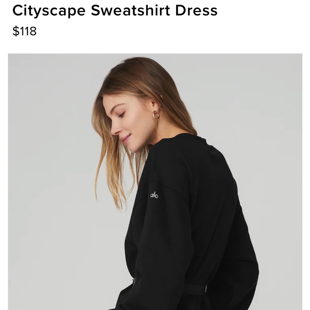 Brand new never worn Alo Cityscape dress.